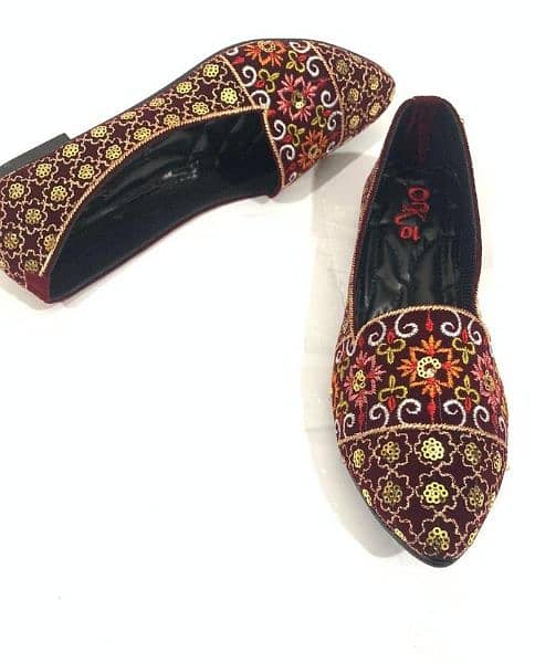 women's embroided pumps with Free home delivery 2