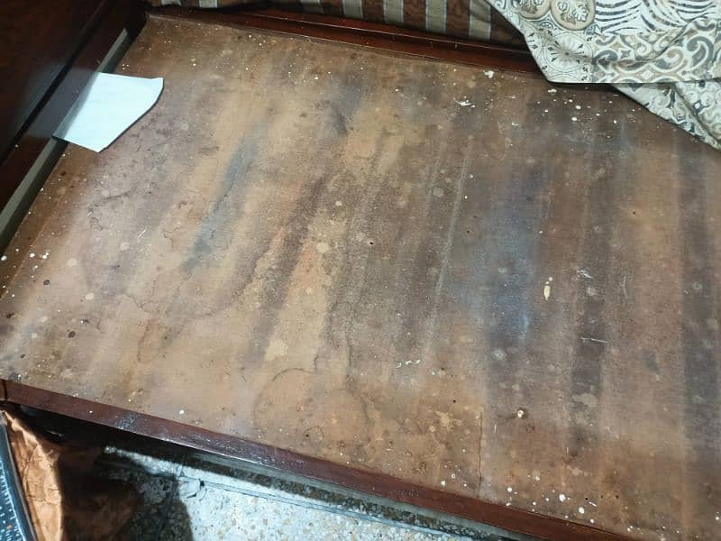 solid wooden bed for sale 1