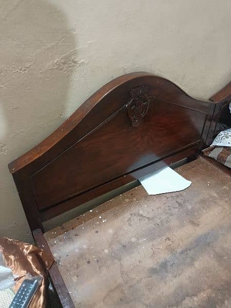 solid wooden bed for sale 3