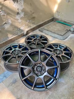 JAPANESE RS-01 15 INCH RIMS