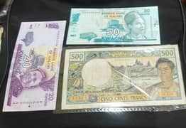 different countries notes