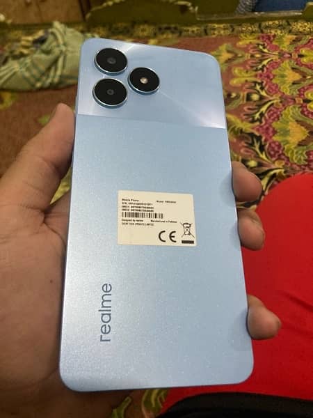 realme note 50 4/64 with box charger 1
