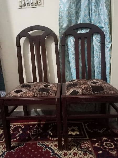 Wooden 2 Chairs 1