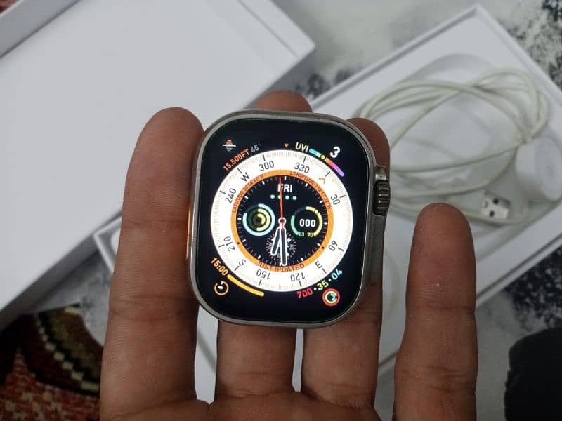 MT8 ultra smart watch with original apple logo 15