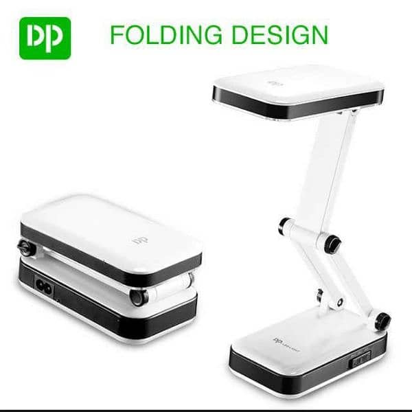 Folding Desk Led Light Portable Travel Study Table Lamp Fordabl 11