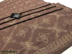 Women's Lawn embroidered shawl. Cash on delivery