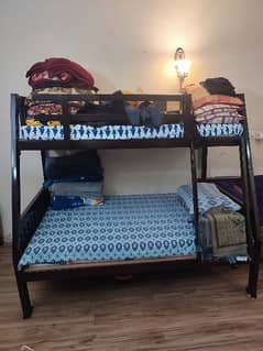 Double Bed With Both Mattresses