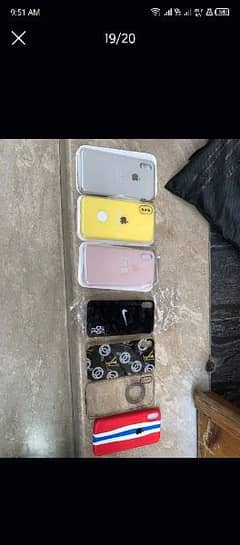 iphone x cover new condition 7 piece's  0/34/44/25/6146 0