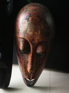 African Masks 19 inches in height