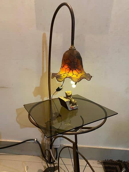 Brass Floor Lamp. 1