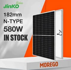 Jinko N type 580Watt Solar Penal
