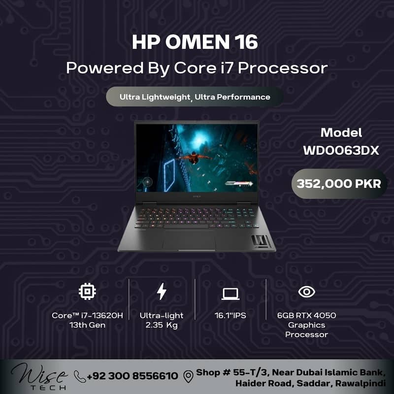 HP OMEN Gaming Laptop Core i7 0