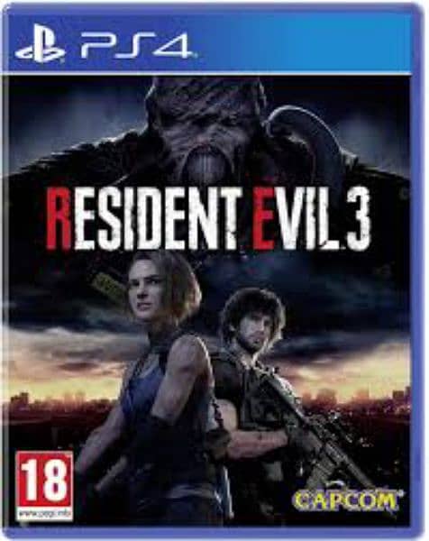 Resident Evil 3 for sale in PS4 1