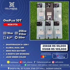 Cellarena Oneplus 10T 16GB 256GB 512GB Black Green Color 0