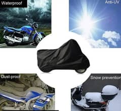 Anti slip parachute motorbike seat cover