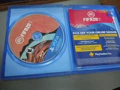 FIFA20 PS4 game