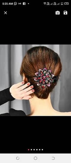 Hair accessories hair claws women hair clips rhinestone hairpin 0