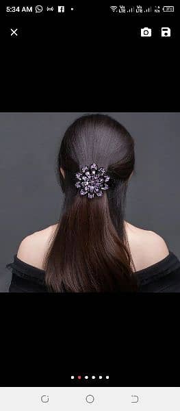 Hair accessories hair claws women hair clips rhinestone hairpin 2