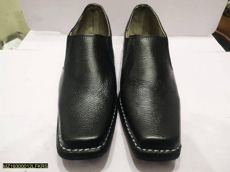 cow leather Moccasin style men shoes 2