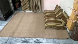 Handmade woven Rugs and Cushions in Better condition