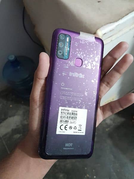 Infinix hot 9 play 4/64 for sale 10/10 bht km used hy 03003994227 14