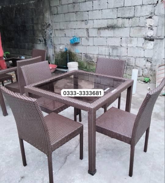 Rattan Outdoor Furniture Dining Chairs 10
