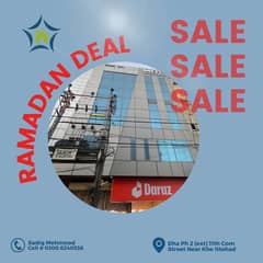 DHA | INVESTOR PRICE | UPPER FLOOR WITH LIFT | 700 SQFT + 500 SQFT OFFICE FLOOR | FRONT ENTRANCE | MODERN ELEVATION | NEXT TO KHE ITTEHAD | ALL AROUNDS BANKS , RESTUARANTS | REASONABLE DEMAND |