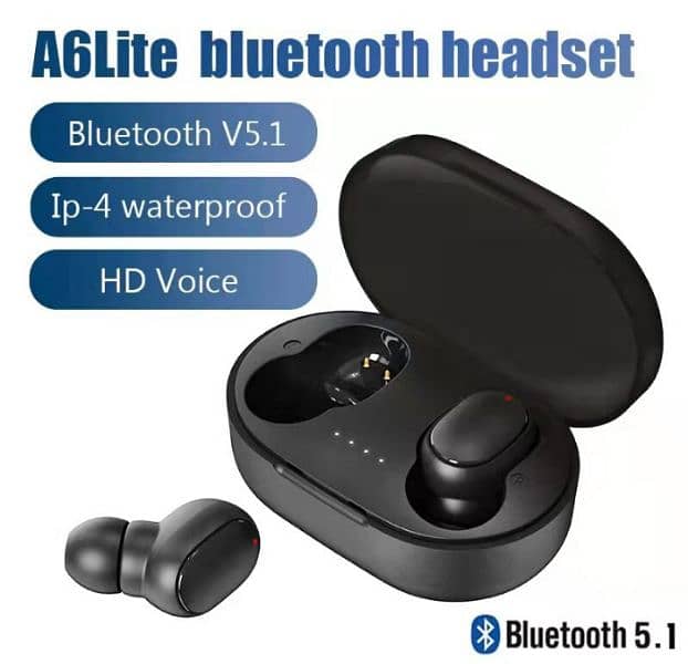 Original AS6 TWS headset earphones Bluetooth Home Delivery  Available 6