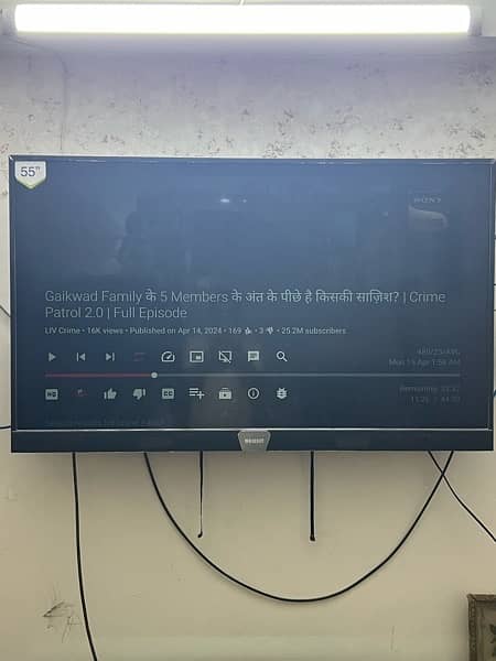 55 inch orient android 4k Uled for sale in very good condition 3
