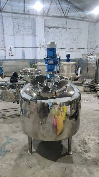 manufacturing by tank Pharma machinery food machinery imported 2