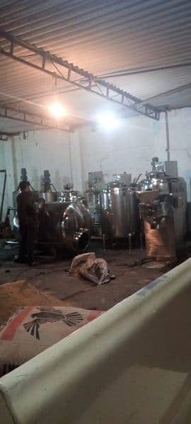 manufacturing by tank Pharma machinery food machinery imported 8