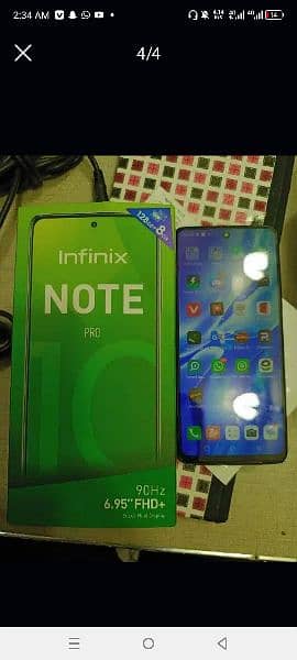 note 10 pro wirh box 1