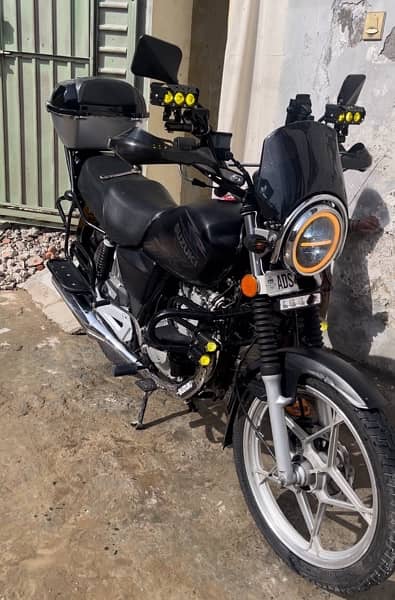 Suzuki 150 SE for sell new condition contact 03004124221 5