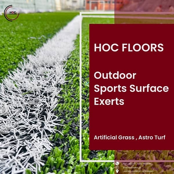 PADEL TENNIS, sports flooring, artificial grass by HOC FLOORS 5