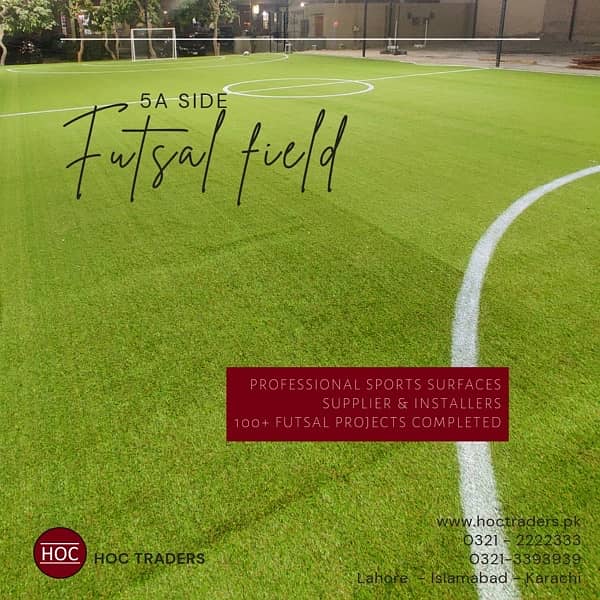PADEL TENNIS, sports flooring, artificial grass by HOC FLOORS 7