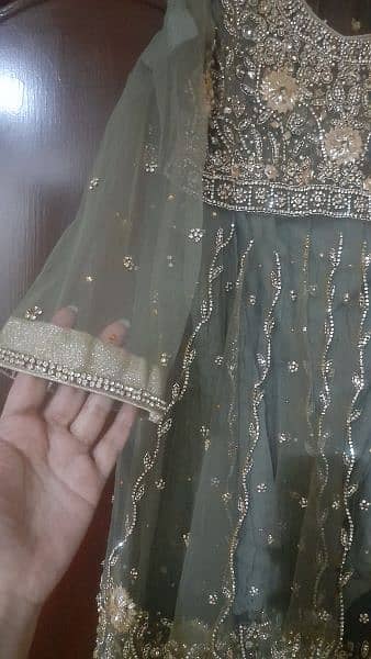 heavy embroided 3 piece dress for sale 3