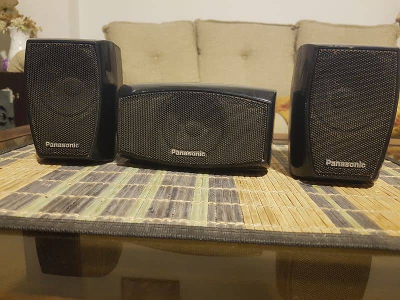 Panasonic Front and Center Speakers | 55 watts | 5 Ohms | crisp soundl 0