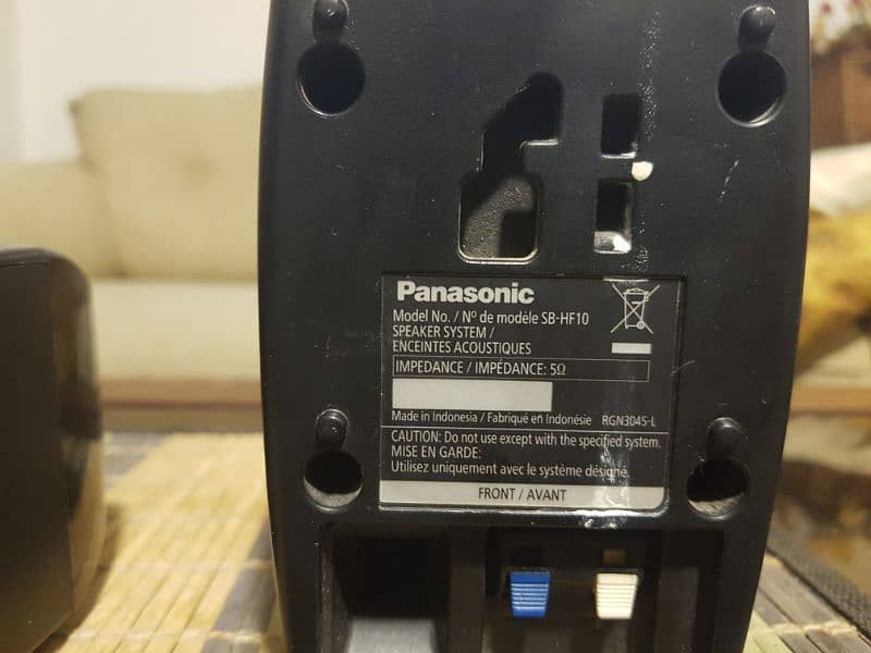 Panasonic Front and Center Speakers | 55 watts | 5 Ohms | crisp soundl 1