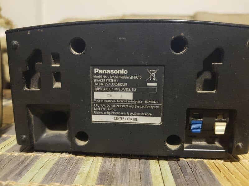 Panasonic Front and Center Speakers | 55 watts | 5 Ohms | crisp soundl 3