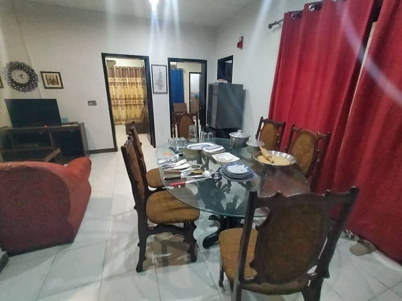 DHA phase 8 Fully Furnished independent apartment with lift 2