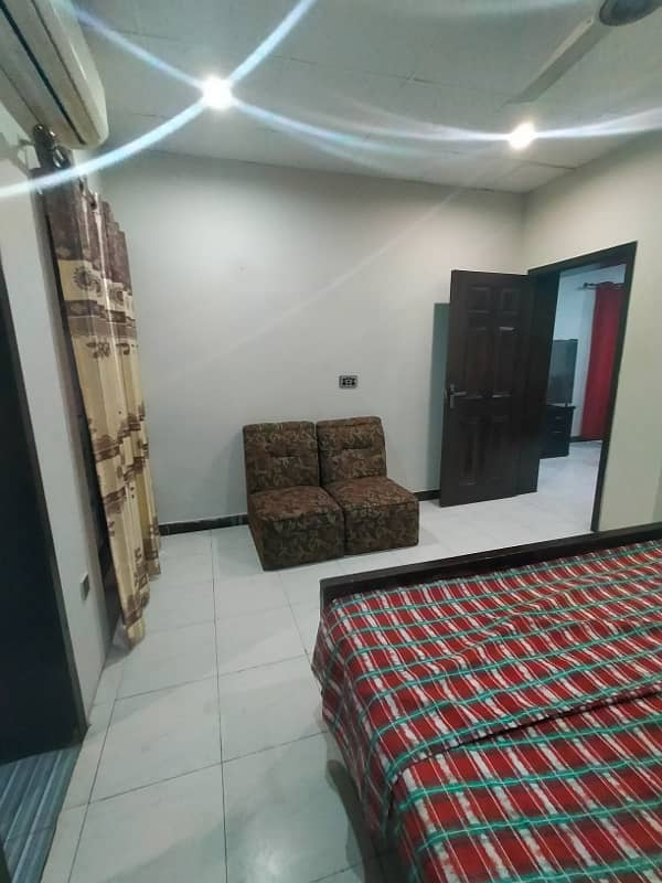 DHA phase 8 Fully Furnished independent apartment with lift 17