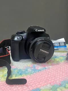 Canon D1300 with 50mm lens all okay