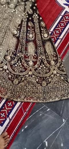 3 Piece fully heavy embroidery Wedding, Walima,  Function Dress