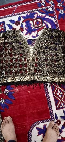 3 Piece fully heavy embroidery Wedding, Walima,  Function Dress 2