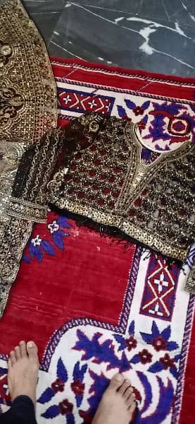 3 Piece fully heavy embroidery Wedding, Walima,  Function Dress 5