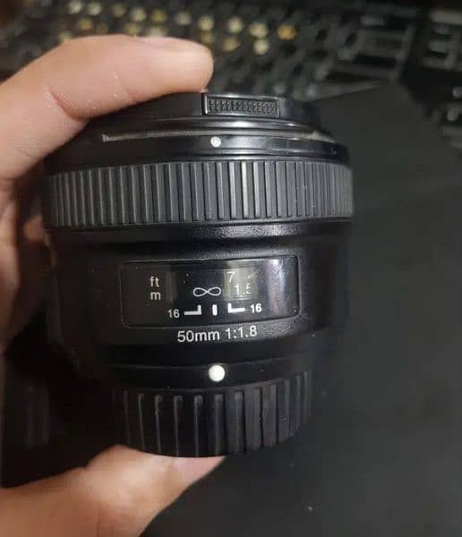 50mm F1.8 Nikon lens 1