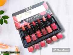 6 in 1 matte lipstick set