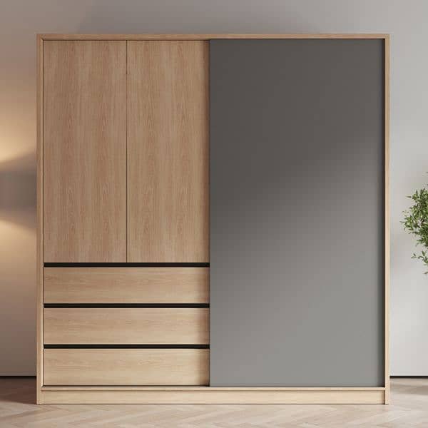 Wardrobe / Cupboard / Almari / wooden wardrobe Full Size 5