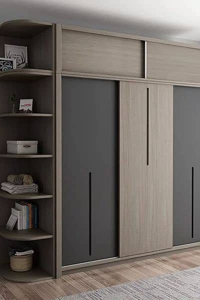 Wardrobe / Cupboard / Almari / wooden wardrobe Full Size 9