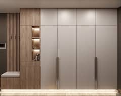 Wardrobe / Cupboard / Almari / wooden wardrobe Full Size 0